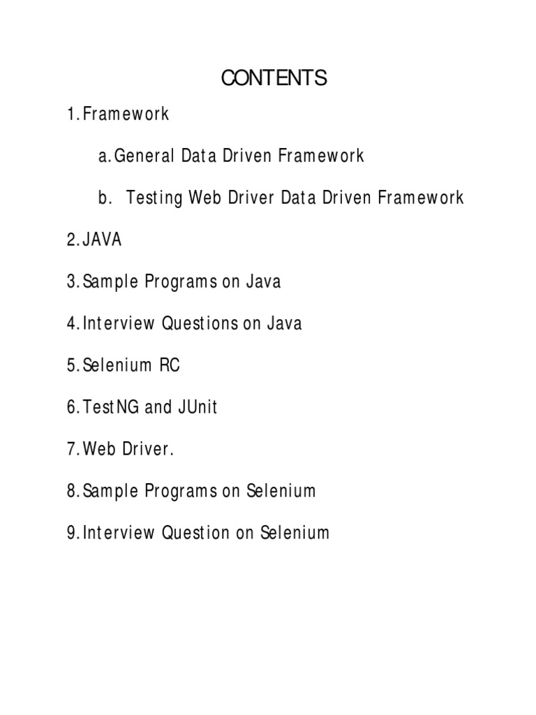 Selenium Java PDF PDF Java Virtual Machine Java (Software Platform)