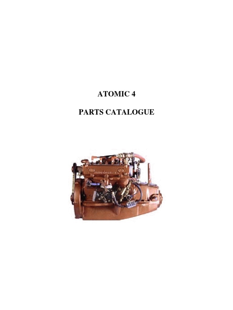 Atomic 4 Parts List PDF Distributor Ignition System