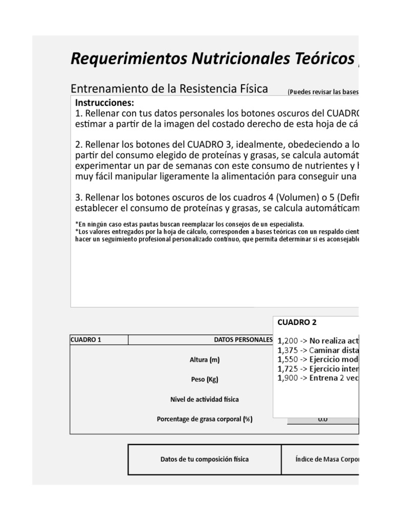 Requerimientos Nutricionales PDF Nutrientes Haba de soja