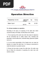 Operation Directive 201701