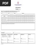 Monthly OT Form