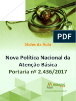 Atenção básica slides política nacional portaria 2436