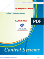Control Systems: Stability Analysis in S Domain