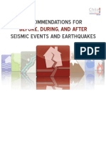 Prepare for Earthquakes: Key Safety Recommendations