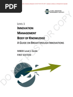 GIM Institute IMBOK Level 1 Guide v1.3 - Innovation Olympics Participant...