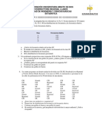 Taller # 5 Distribuciones de Frecuencia