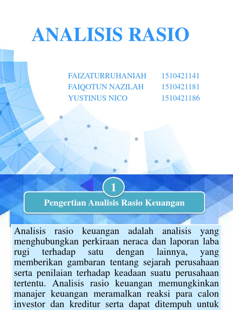 Analisis Rasio | PDF