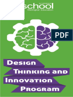 Design Thinking and Innovation Brochure