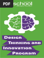 Design Thinking and Innovation Brochure