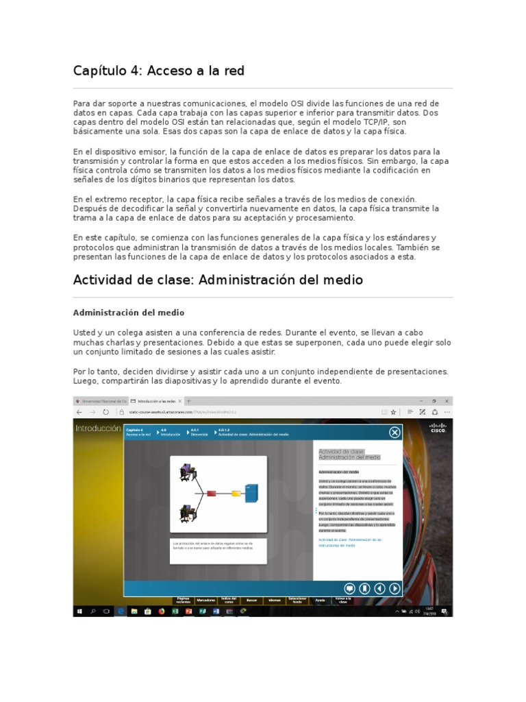 Capítulo 4 Cisco Pdf Inalámbrico Red De Computadoras