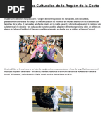 Manifestaciones Cdfgffghfhfulturales de La Región de La Costa