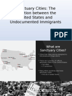 Sanctuary Cities: The Situation Between The United States and Undocumented Immigrants