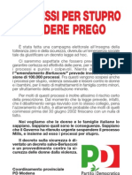 Processi Per Stupro, Attendere Prego