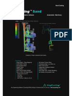 Brochure For Sand Casting Process