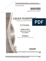 Soal Dan Pembahasan UN Fisika SMA 2016 Ilovepdf Compressed PDF