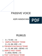 Passive Voice: Asri Handayani