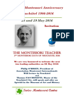 30th Montessori Anniversary