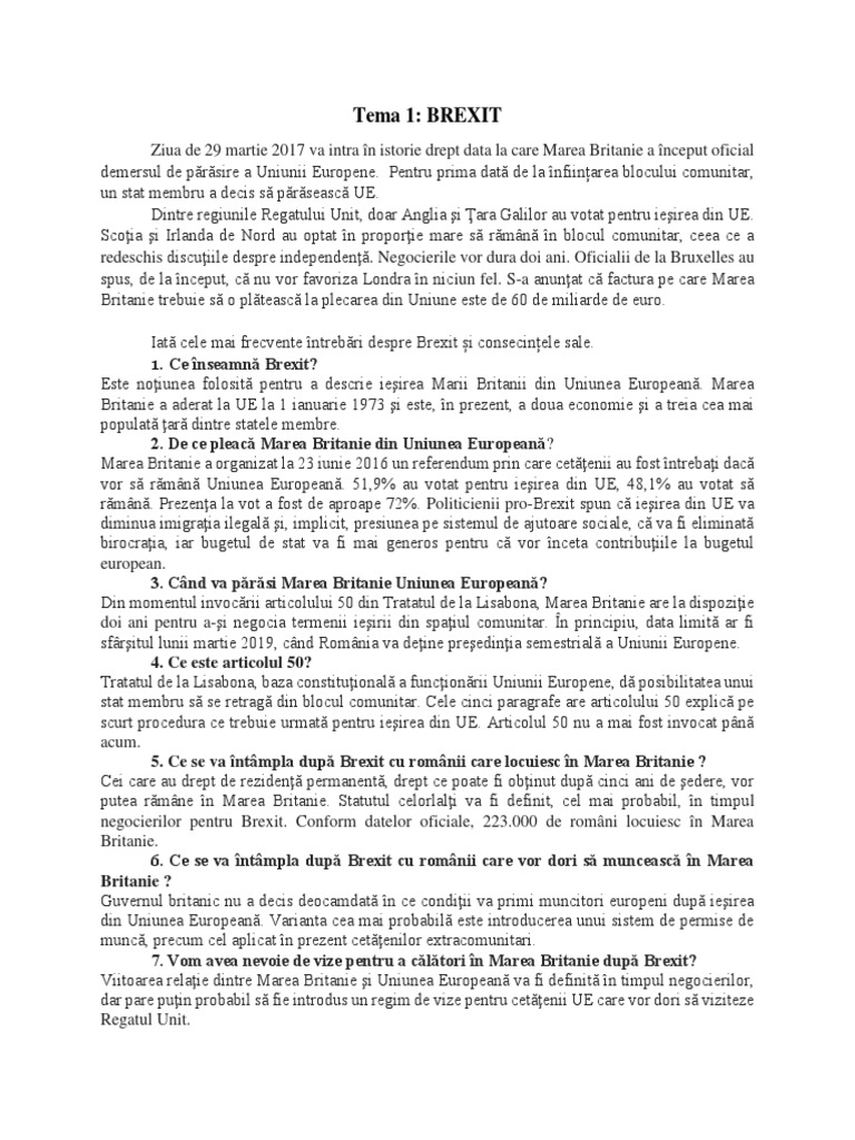 10 reasons for brexit image