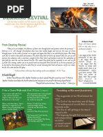 Christian Revival Newsletter Apr/Jun 2018