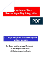 The System of Fish-Livestock/poultry Integration