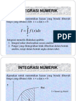 Integrasi Numerik