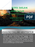 ANALOGI ARSITEKTUR