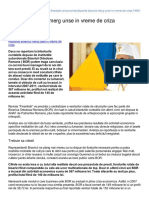 Finantistii Afacerile Bisericii Merg Unse in Vreme de Criza PDF