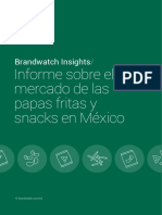 Informe de Brandwatch Snacks Mexico