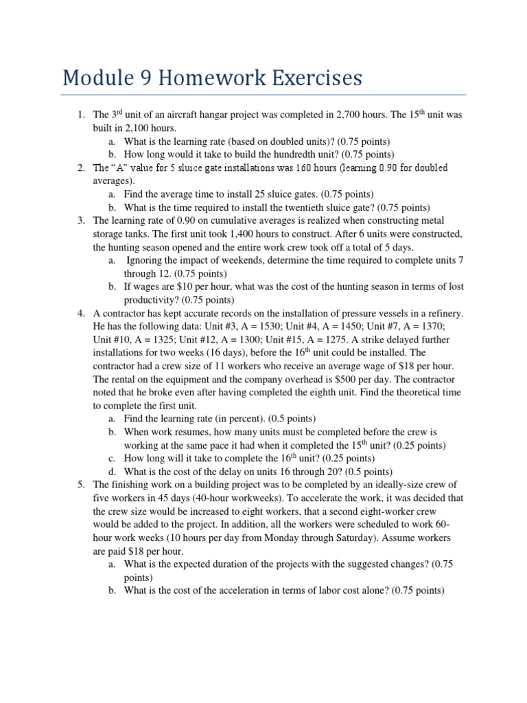 Aircraft Hangar Project Learning Rates | PDF | Workweek And Weekend | Labor