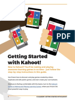 Kahoot Academy Getting Started Guide 2nd Ed - June 2016