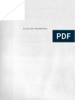 Tatar Manual - Nicholas Poppe
