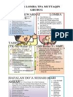 Gebyar Lomba Tpa Muttaqin Grubug