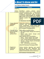 DR Need To Know and Do JCI PDF