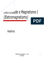 Eletricidade e Magnetismo I Aula 1