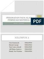 Perawatan Pada Alat Pemindah Material