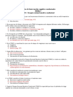 TEMA 7 TÇcnica de Intervenci N Cognitivo Conductuales P Y R