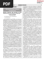 Decreto Supremo  Nº 036-2018- PCM