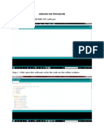 Arduino Ide Procedure