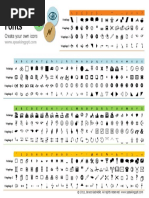 Symbol Fonts Wingdings Webdings Character Map3