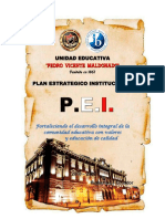 Proyecto1 Educativo Institucional (Pei) Uepvm 2017-2021