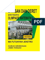 Barisan Dan Deret Materi Pendamping Olimpiade Matematikaom Sma Ma Rev1