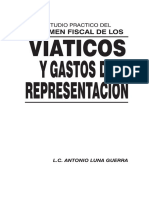 Estudio Practico de Los Viaticos y Gastos de Representacion 2011