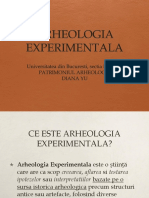 Arheologia Experimentala