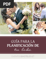 Ebook Guia para La Planificacion de Tu Boda