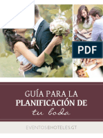 Ebook Guia para La Planificacion de Tu Boda