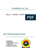 Assalamualaikum Wr. WB: Hello .Please Listen To Us