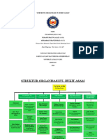 Tugas 3 Struktur Organisasi PT Bukit Asam Afni