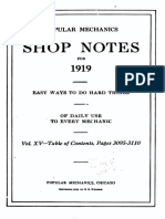 Popular Mechanics Shop Notes - Vol.15.1919