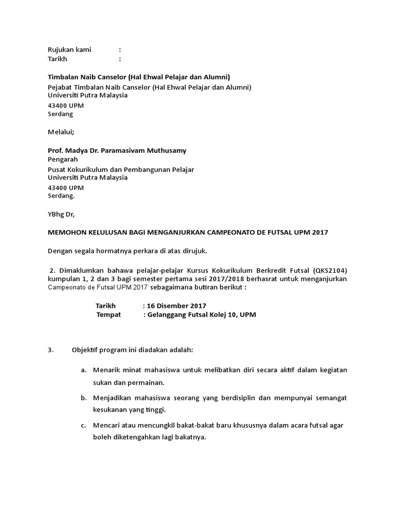 Surat Kebenaran Program Pdf