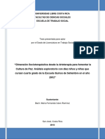 Tesis de Trabajo Social y Arteterapia. Estudio Costarricense 2013